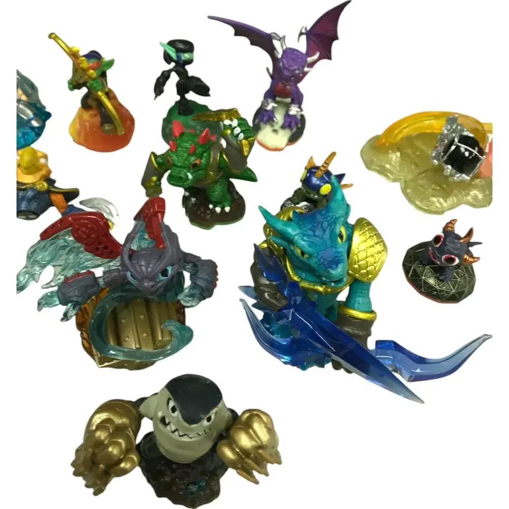 Skylanders Figure Lot Mixed Characters from Spyro's Adventure Trap Team and More